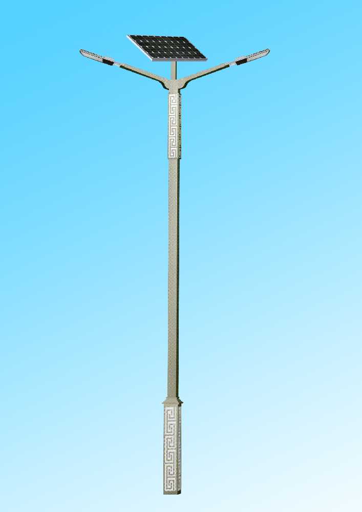 简阳市市政道路太阳能路灯